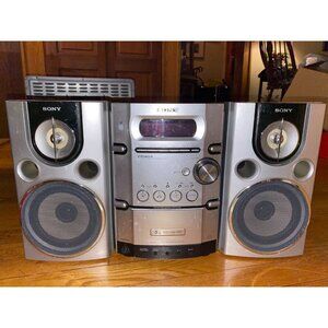 Sony CMT-HPX7 Micro Stereo HiFi System With SONY Speakers - Untested